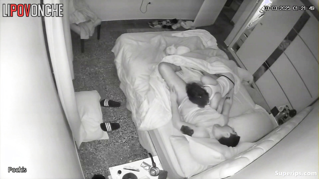 Couple locked themselves in the bedroom and did this all night