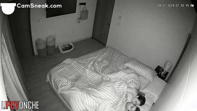 This is just the evening routine of this couple in love