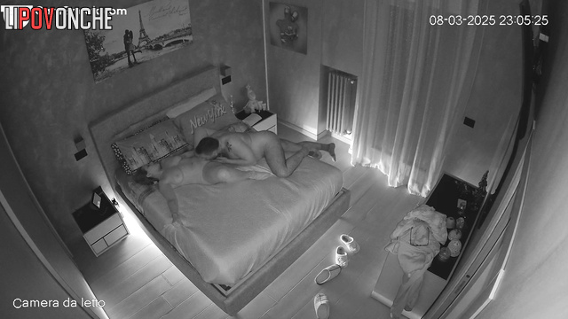 Couple never get out of bed - bedroom secret video