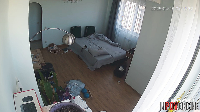 Couple changed all positions while in bed together