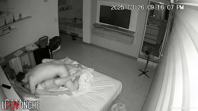 Girl watching his eyes during passionate sex, watch