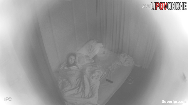 Two lesbian Ukrainians spend a free evening in bed in each other's arms