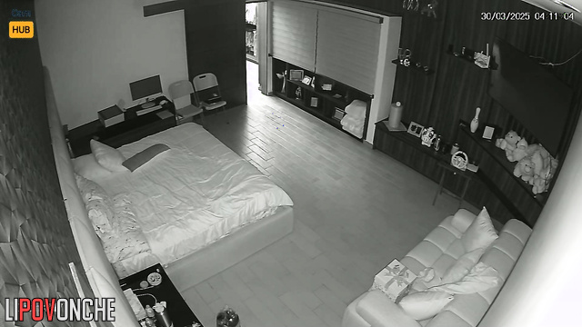 Gay couple were finally left alone - bedroom hidden cam