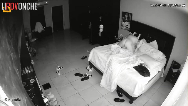 Naked people do it every day before sleep, home tape
