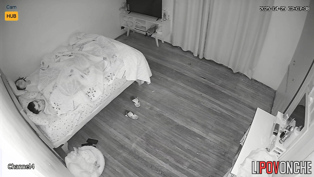 Seductive Chilean wife can't wake up even having sex with her husband