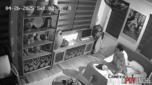 Asian couple having tender sex before work, watch it