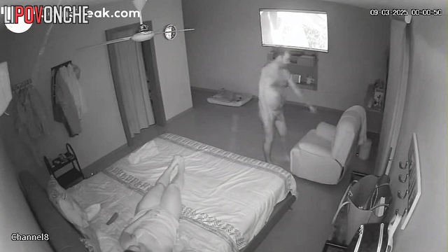 They chose sex over watching TV - hot bedroom scenes