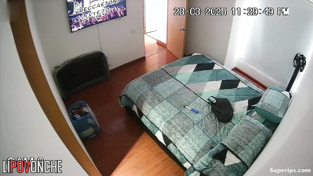 Naked brunette enjoying his penis after a long period of abstinence