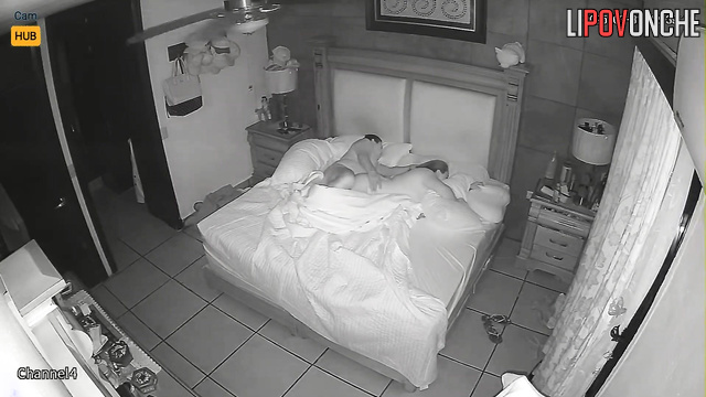 Chubby mexican guy kissing and fucking his pretty wife