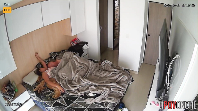 He quickly did his business and went into another room