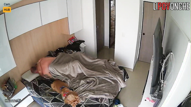 He quickly did his business and went into another room