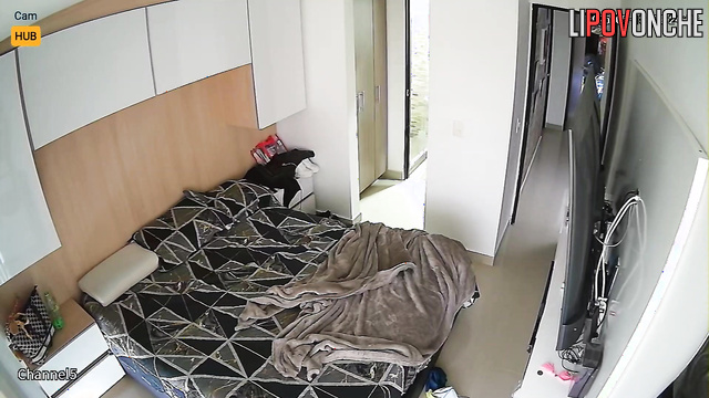 He quickly did his business and went into another room