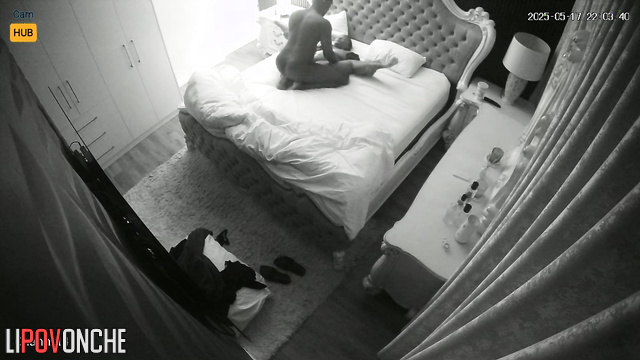 Black couple having fun in bed, if you want follow them