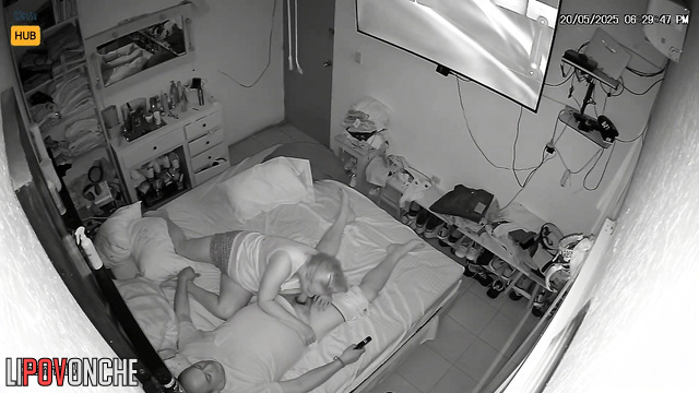 Boyfriend and girlfriend meet every evening in his apartment
