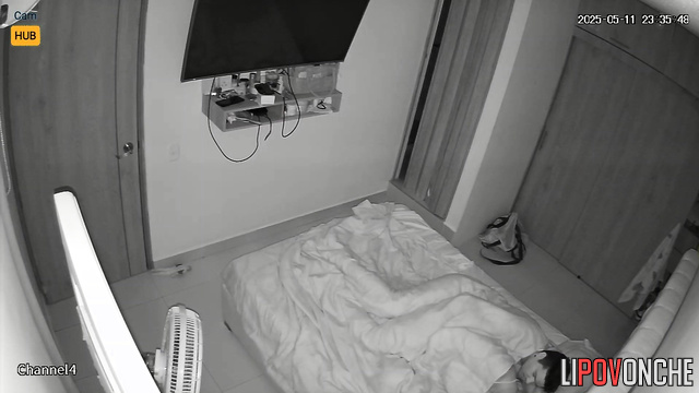 Sleepy wife woke up to her husband's hand on her wet hot pussy