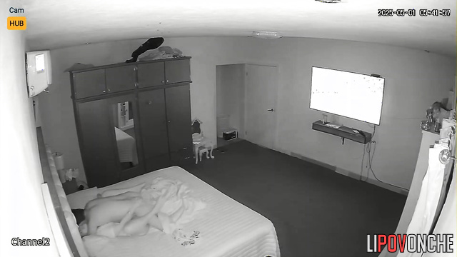 Husband keeps his wife from watching TV by having gorgeous  sex with her