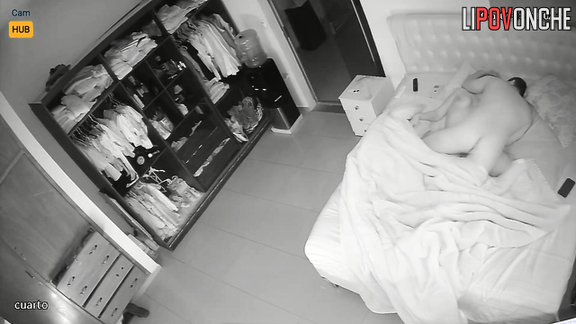 The lush-breasted beauty was awakened by her husband's cock in her vagina