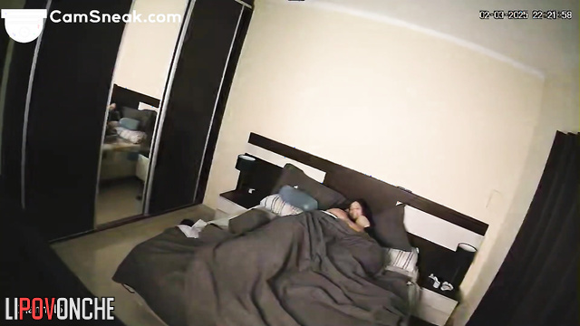 Chubby husband can't stop licking his skinny wife's sweet pussy