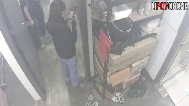 Cute asian girls changing clothes in the locker room