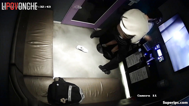 Exciting sex of Korean couple in karaoke room: from cunt licking to doggystyle fucking