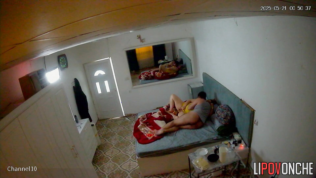 Wife orgasms intensely as her hairy husband licks her tender nipples