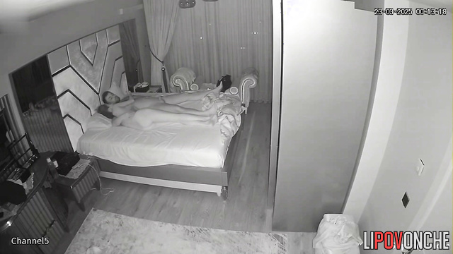 Couple didn't notice how someone installed a cam and watching them