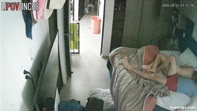 Couple didn't notice how someone installed a cam in their room, oops