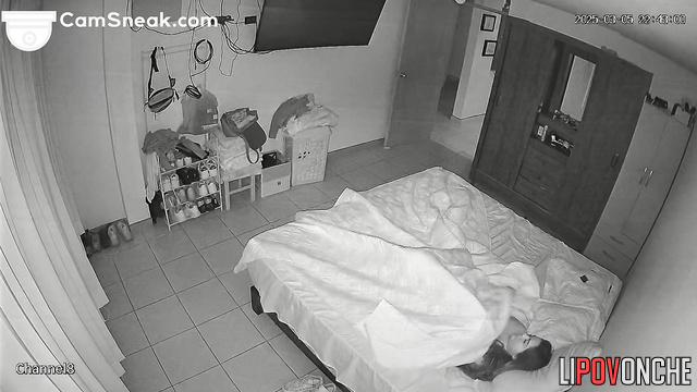 Tattooed Latina couple engaged in sweet fucking to sleep soundly
