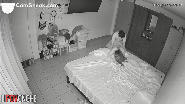 Tattooed Latina couple engaged in sweet fucking to sleep soundly