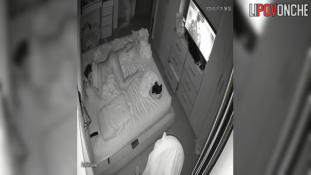 A lush blonde watches a movie while her hot, tender cunt gets licked out