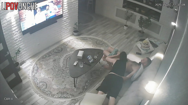 It's much more fun to watch a movie while licking a guy's cock