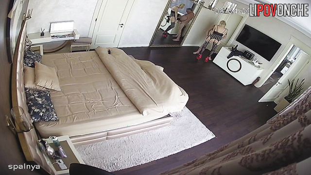 Sexy blonde cumming brightly from the taste of her rich fat husband's cock