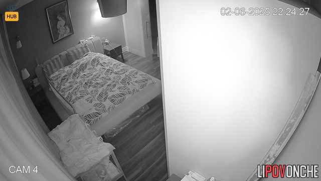 They didn't notice how someone installed a camera in their room