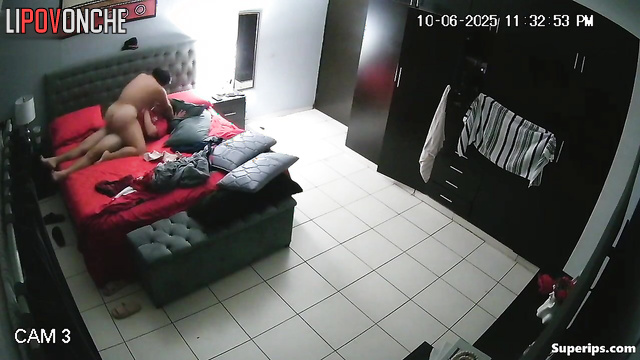 Two horny people did it in the living room - secret tape