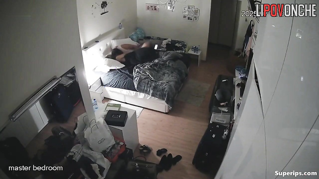 Their passion is captured on hidden camera every evening