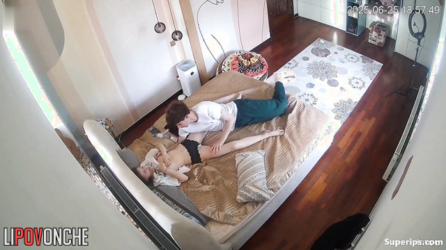 Young boyfriend brought his girlfriend to orgasm by licking her hot pussy