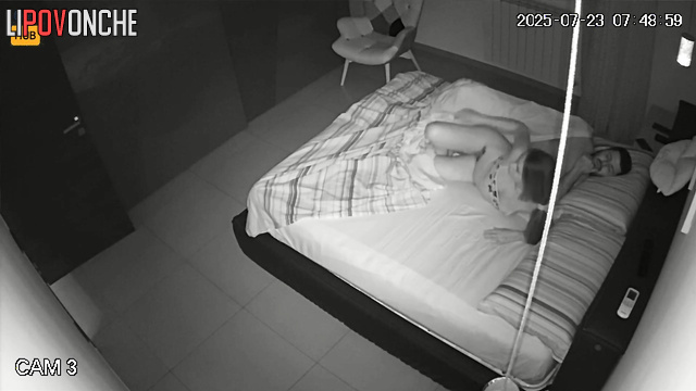 Young people fuck every night before sleep, secret video