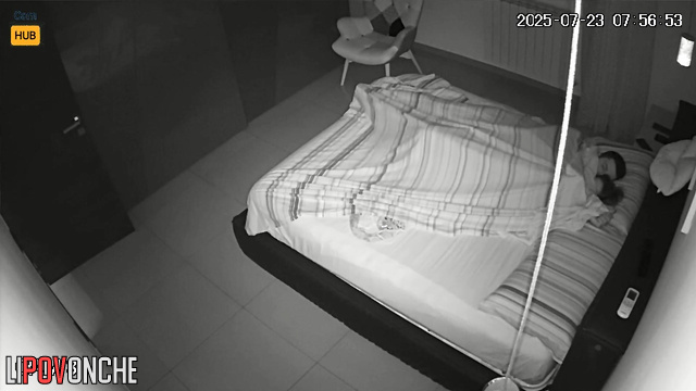 Young people fuck every night before sleep, secret video