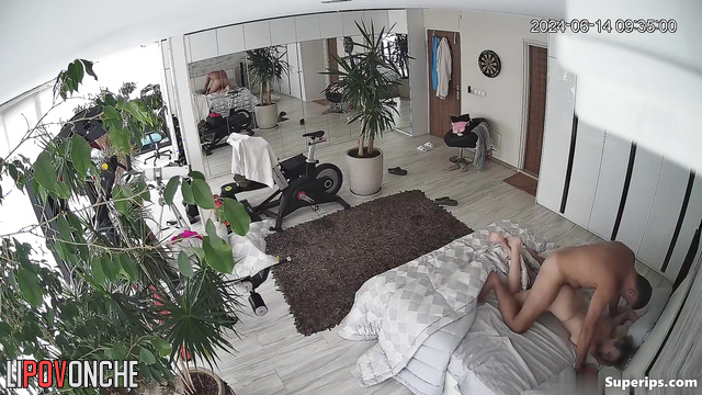 The blonde didn't have time to take off her panties before her pussy started getting licked