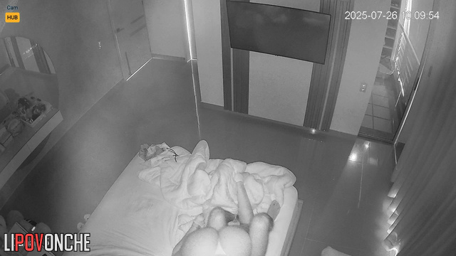 Night bedroom video - boy cumed inside her in missionary