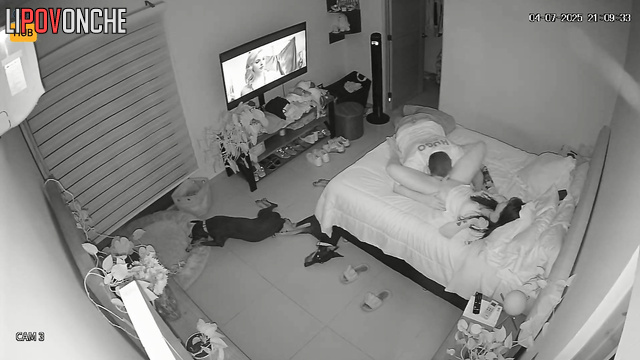 New neighbor installed a cam in their bedroom to do dirty movements