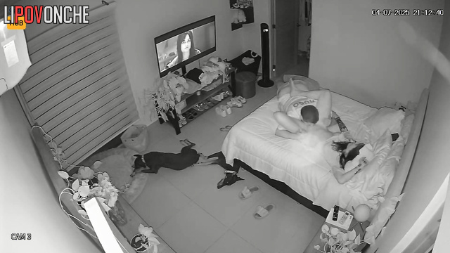 New neighbor installed a cam in their bedroom to do dirty movements