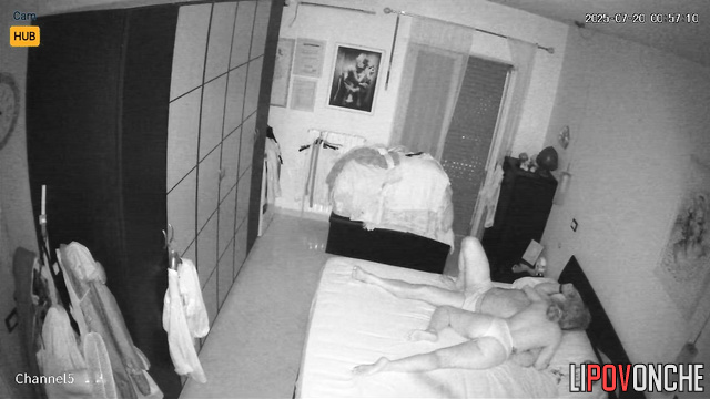 Night is time for sex for them / hot hidden camera