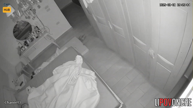 Naked people having fun under the blanket (right now)