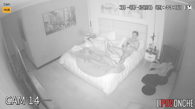 What they love most is spending time in bed, home video