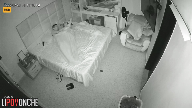 Couple spends evening, not knowing each move is captured