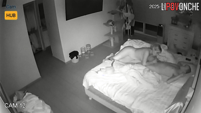 These two cuddle close, not knowing they are under watch