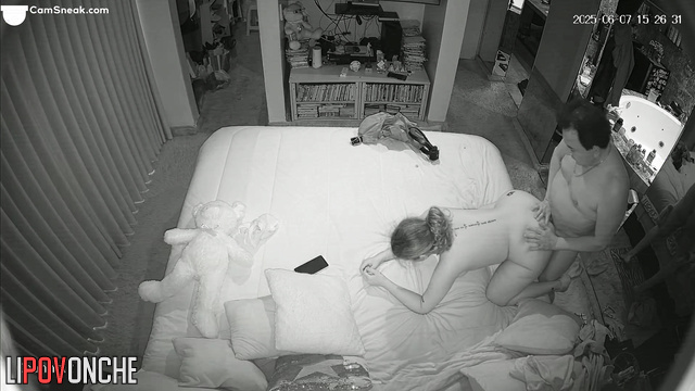 A temperamental older lover actively fucks his chubby girlfriend