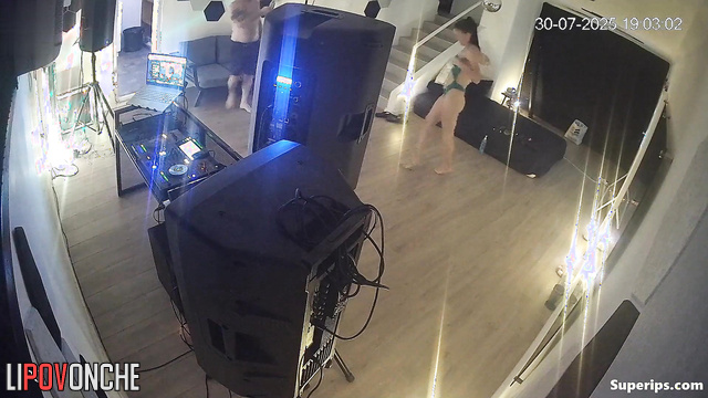 Couple never expected a camera inside their huge living room