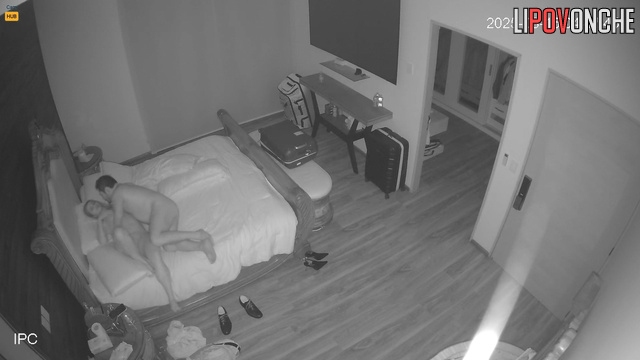 Nobody realized a secret camera was fixed behind the curtain